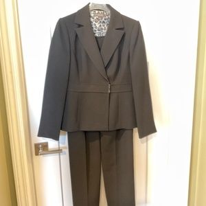 Black Calvin Klein Petite Pantsuit